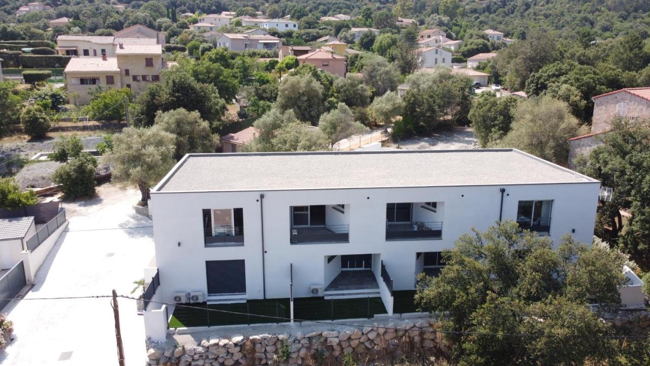 Ferienwohnung Les Jardins De Saint Pancrace Corte  Exterior foto