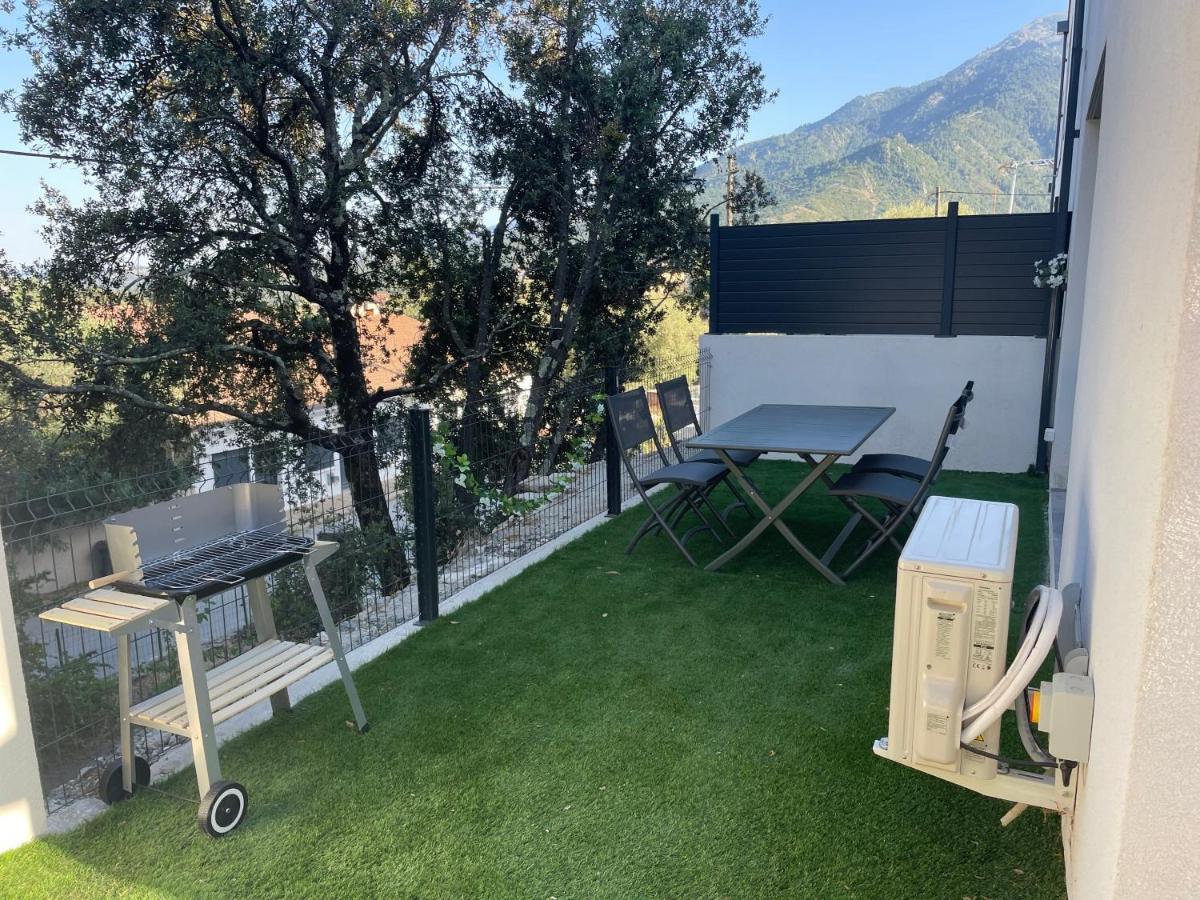 Ferienwohnung Les Jardins De Saint Pancrace Corte  Exterior foto