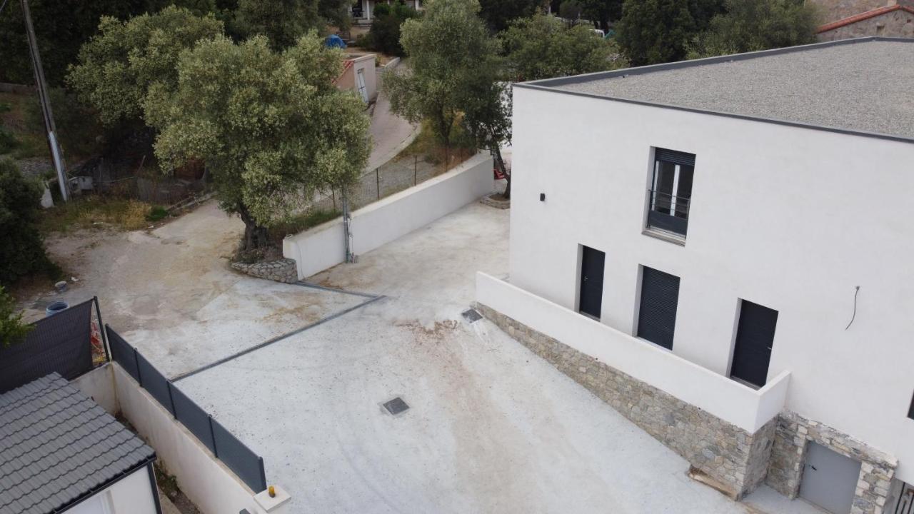 Ferienwohnung Les Jardins De Saint Pancrace Corte  Exterior foto